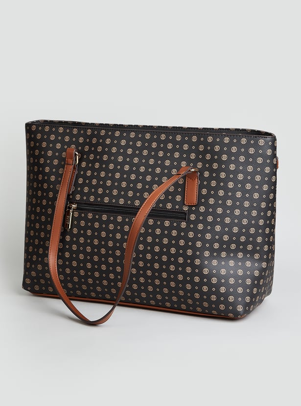ELLE Textured Shoulder Bag