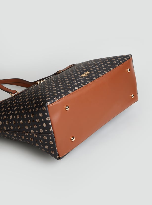 ELLE Textured Shoulder Bag