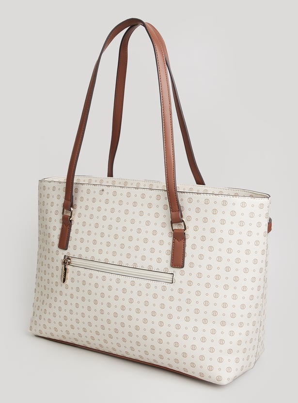 ELLE Textured Shoulder Bag