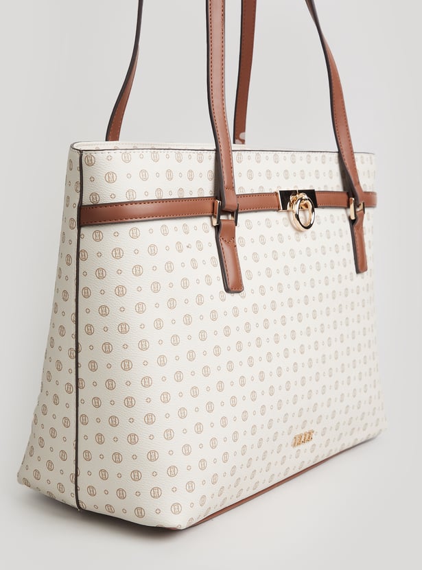 ELLE Textured Shoulder Bag
