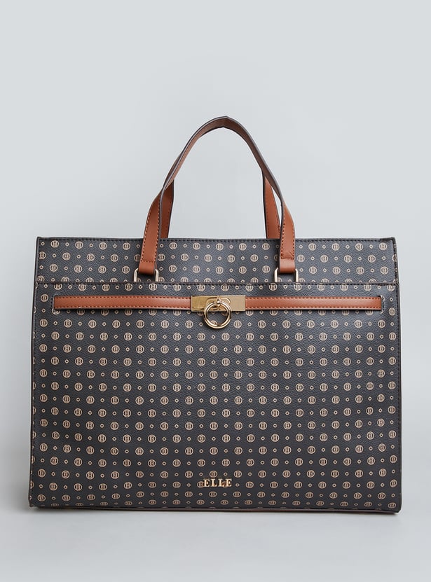 ELLE Patterned Laptop Bag