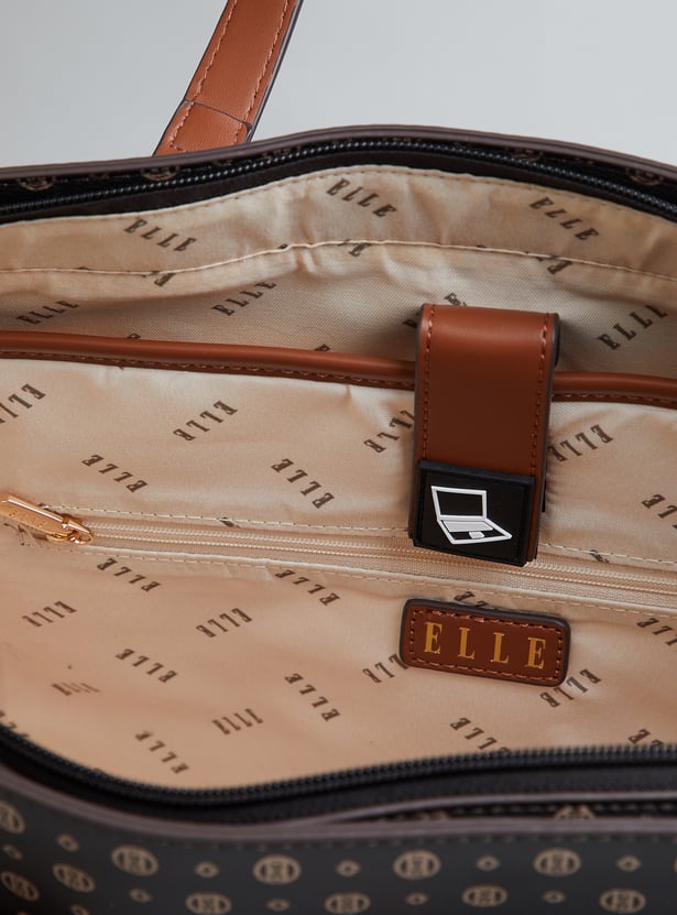 ELLE Patterned Laptop Bag