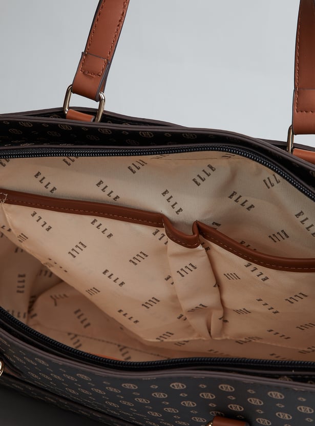 ELLE Patterned Laptop Bag