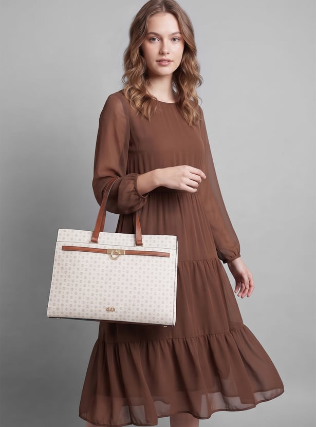 ELLE Patterned Laptop Bag