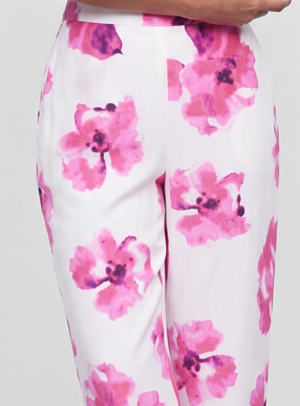 MELANGE Floral Print Kurta Set