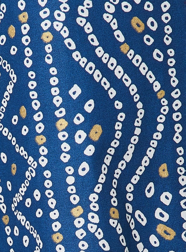 MELANGE Bandhani Straight Kurta Set