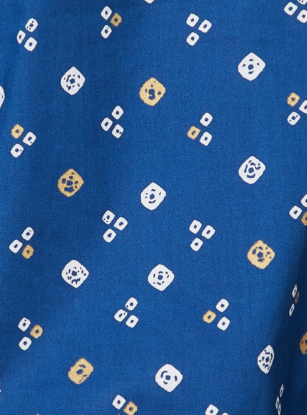 MELANGE Bandhani Straight Kurta Set