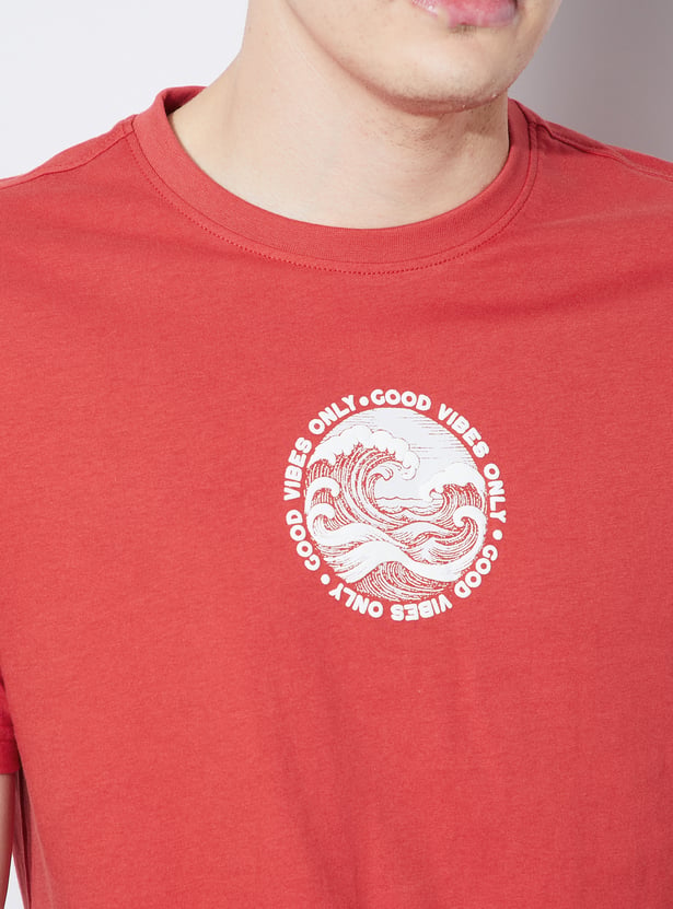 FORCA Graphic Print Crew Neck T-shirt