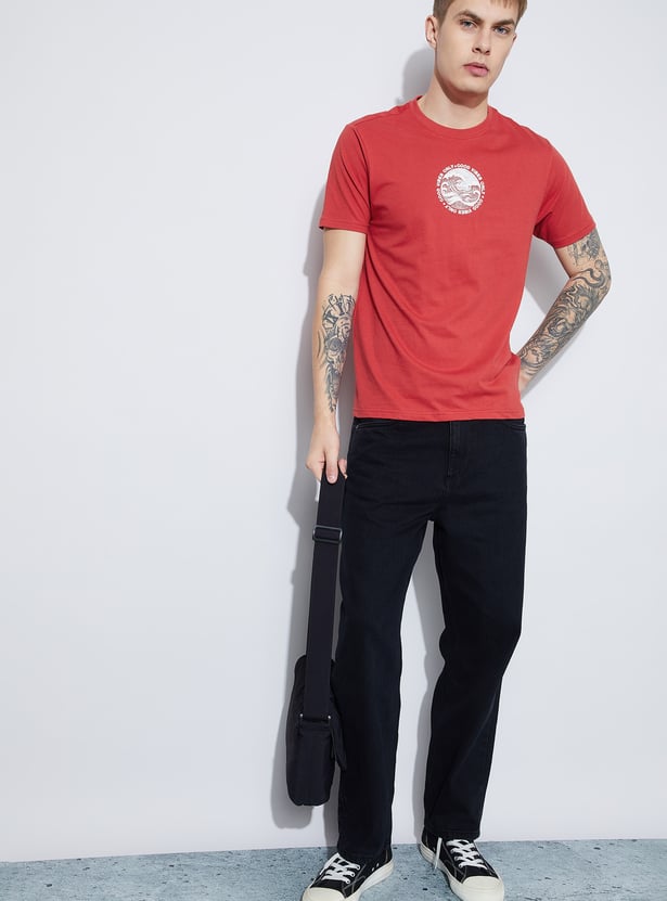 FORCA Graphic Print Crew Neck T-shirt