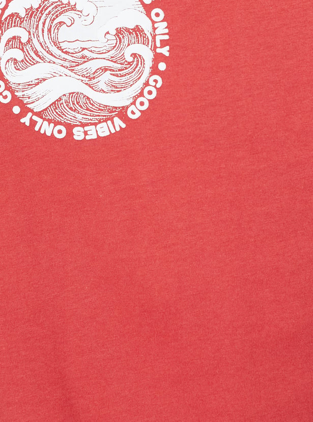 FORCA Graphic Print Crew Neck T-shirt