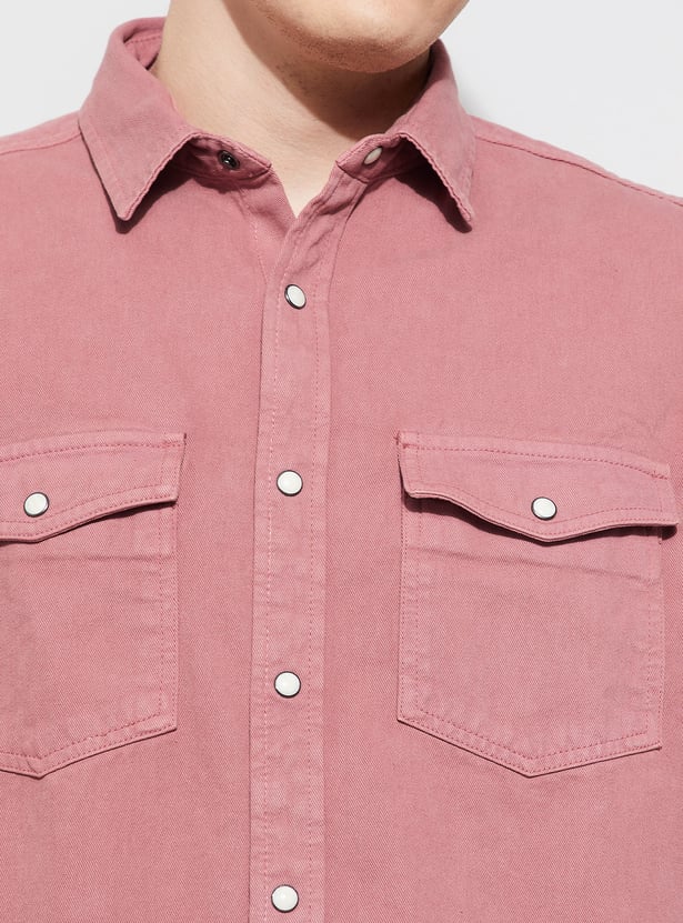 FORCA Solid Smart Fit Shirt