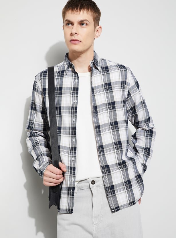 FORCA Checked Smart Fit Shirt