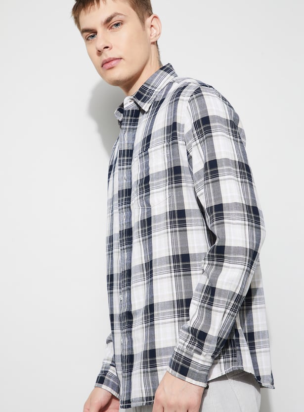 FORCA Checked Smart Fit Shirt