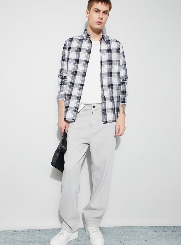 FORCA Checked Smart Fit Shirt