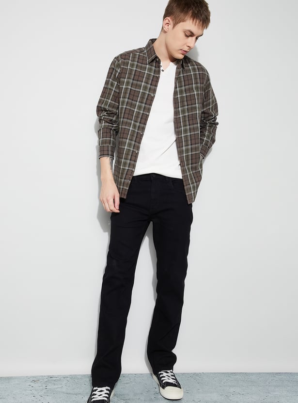 FORCA Checked Smart Fit Shirt