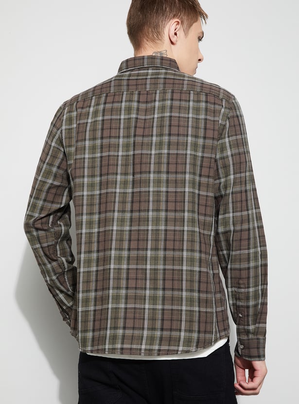 FORCA Checked Smart Fit Shirt