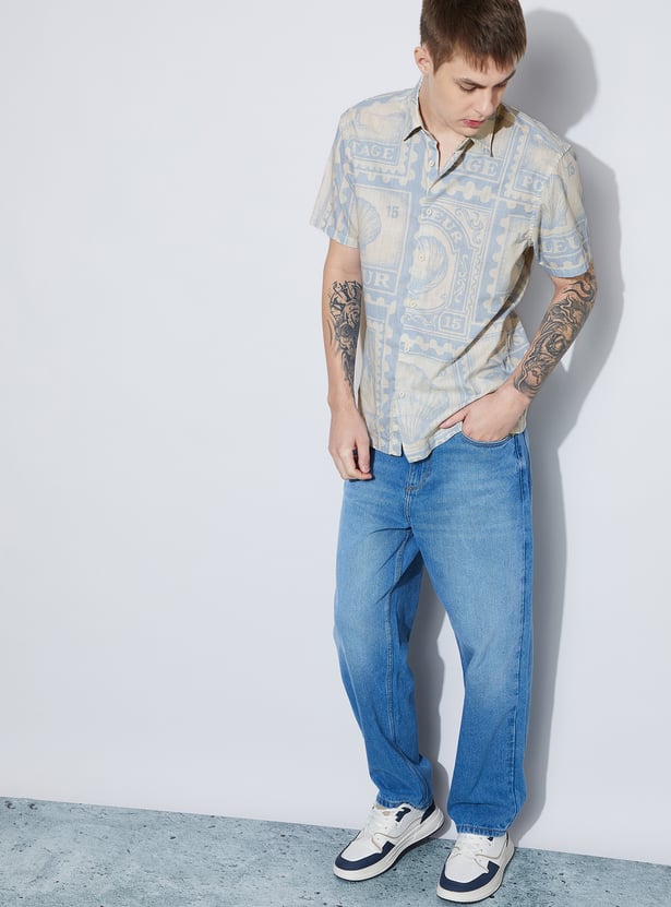 FORCA Printed Smart Fit Shirt