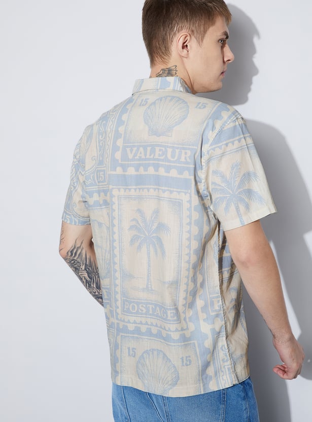 FORCA Printed Smart Fit Shirt