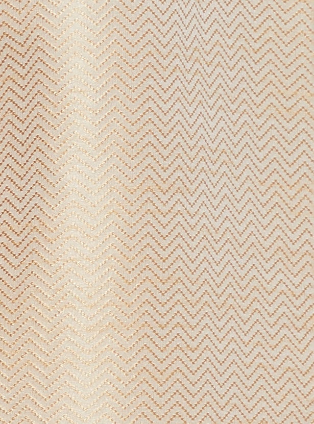 MELANGE Textured Straight Kurta