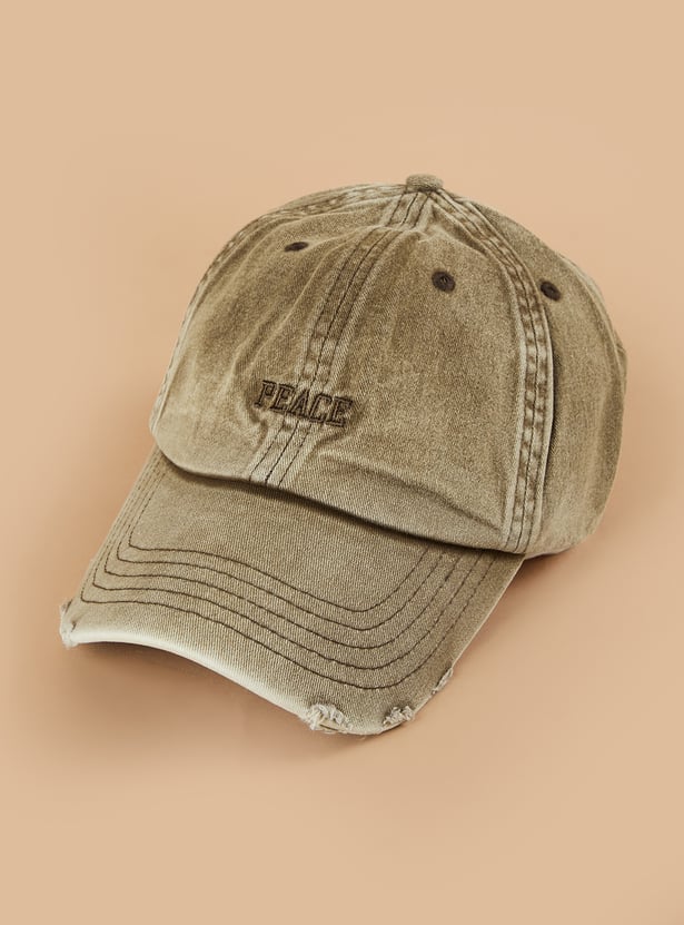 Smiley World Embroidered Baseball Cap
