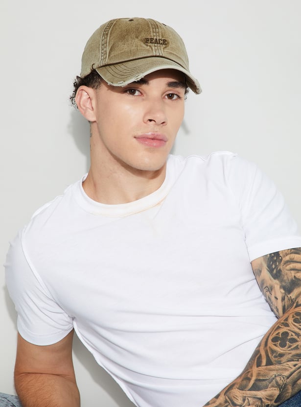 Smiley World Embroidered Baseball Cap
