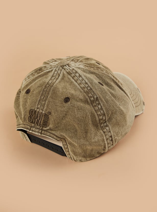 Smiley World Embroidered Baseball Cap