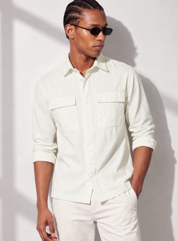 CODE UNWIND Solid Casual Jacket