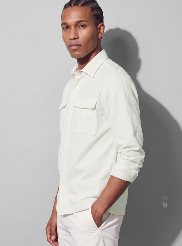 CODE UNWIND Solid Casual Jacket