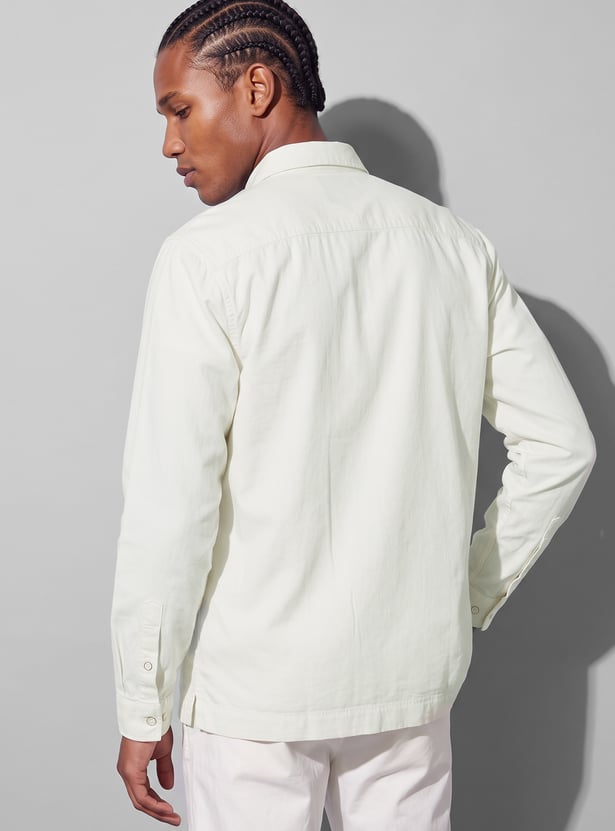 CODE UNWIND Solid Casual Jacket
