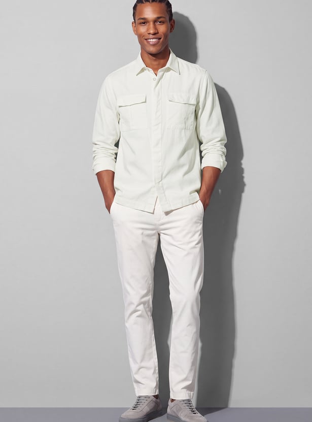 CODE UNWIND Solid Casual Jacket