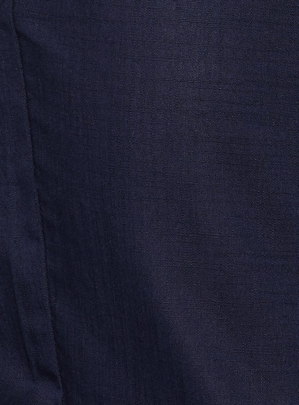 CODE UNWIND Solid Regular Fit Trousers