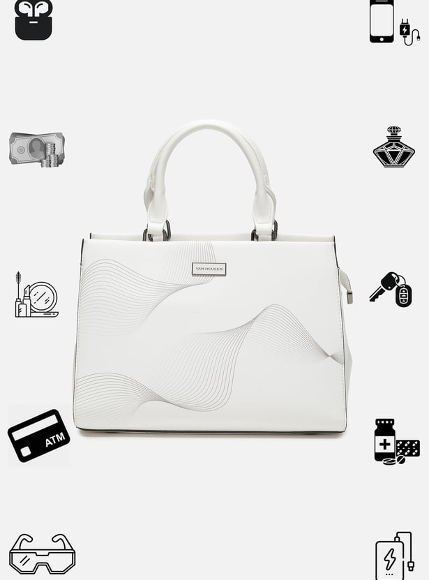 VAN HEUSEN Printed Handheld Bag
