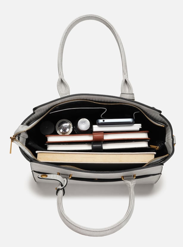 VAN HEUSEN Textured Handheld Bag