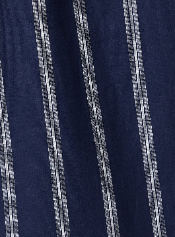 CODE Striped Regular Fit Shirt