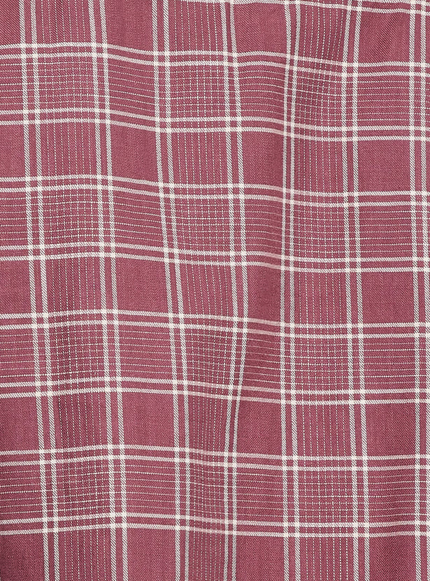 CODE Checked Slim Fit Shirt
