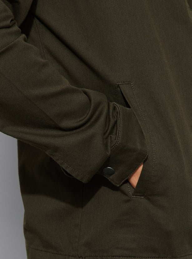 CODE Solid Casual Jacket
