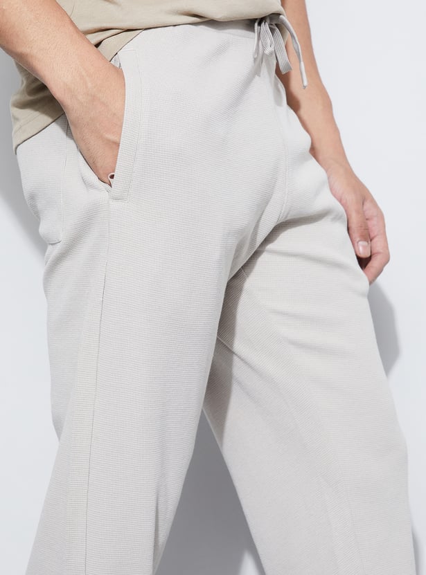 FAME FOREVER Textured Track Pants