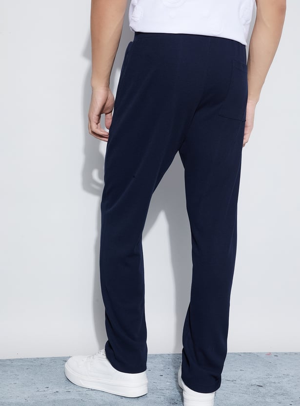 FAME FOREVER Textured Track Pants