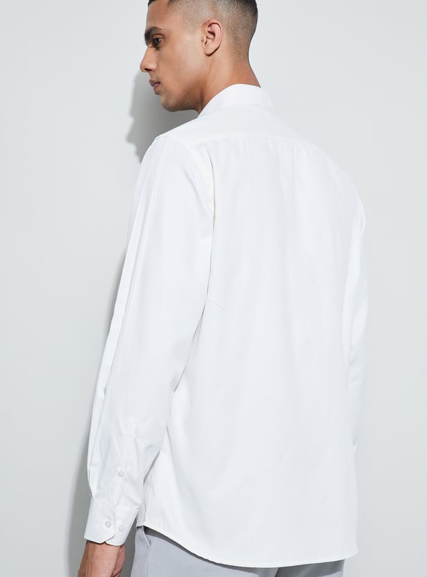 CODE Patterned Regular Fit Formal Shirt