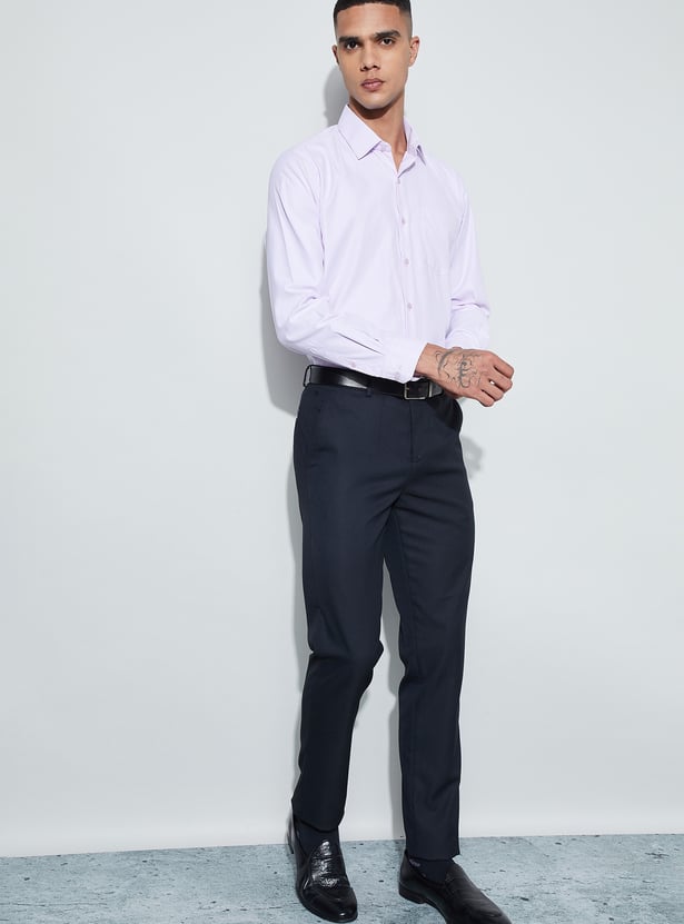 CODE Patterned Regular Fit Formal Shirt