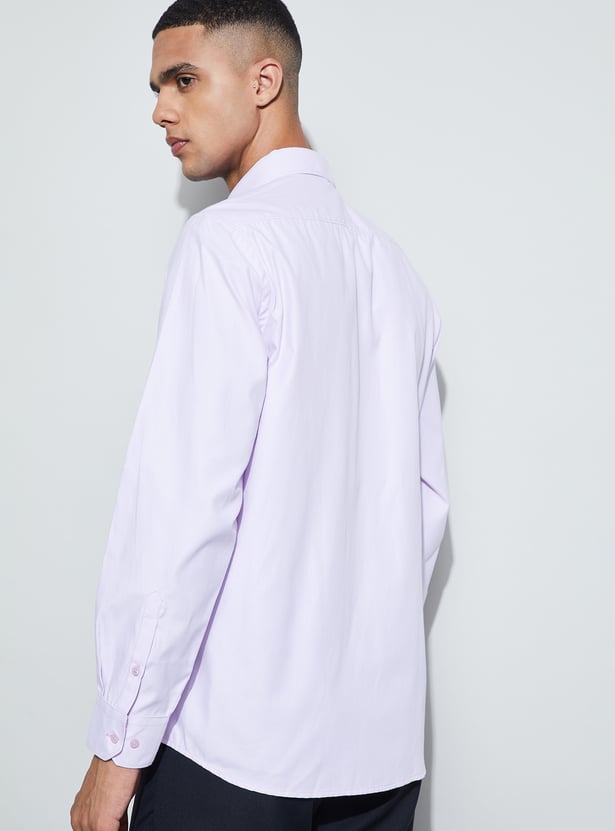 CODE Patterned Regular Fit Formal Shirt