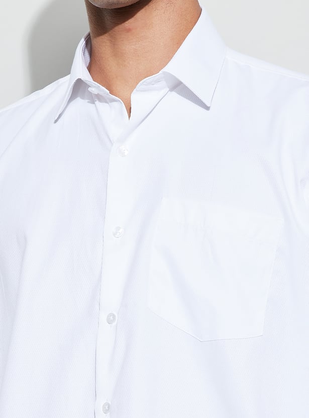 CODE Patterned Regular Fit Formal Shirt
