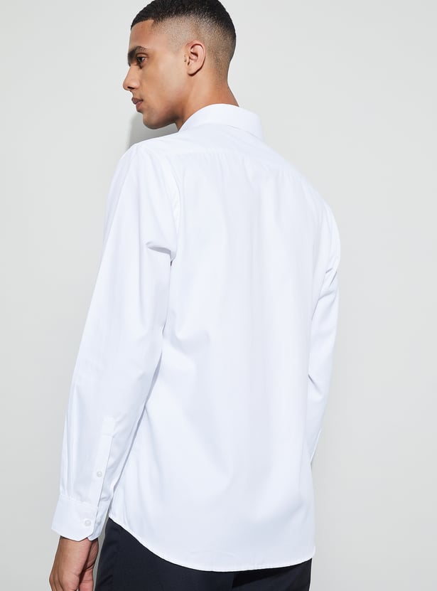 CODE Patterned Regular Fit Formal Shirt