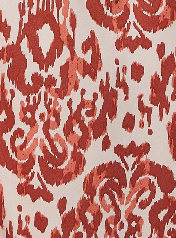 MELANGE Ikat Motif Straight Kurta