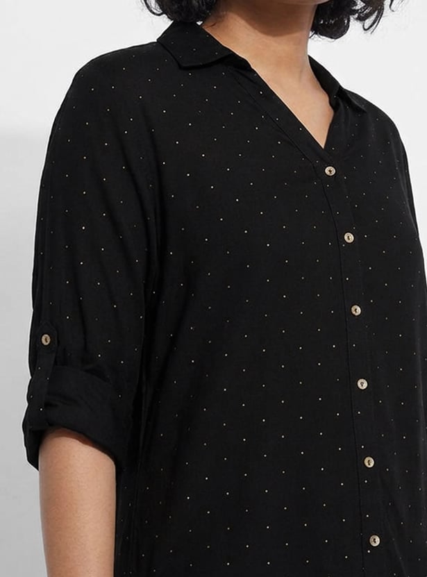 MELANGE Embellished Straight Kurti