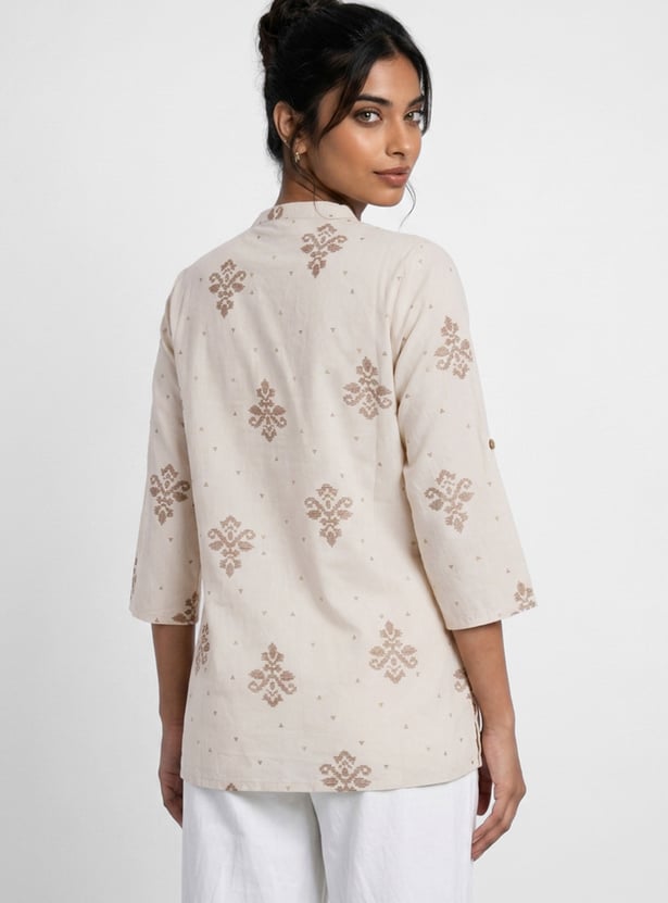 MELANGE Ethnic Motif Straight Kurti
