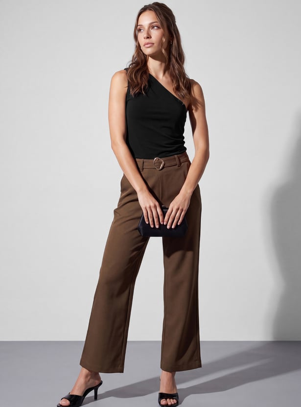 CODE One-Shoulder Top