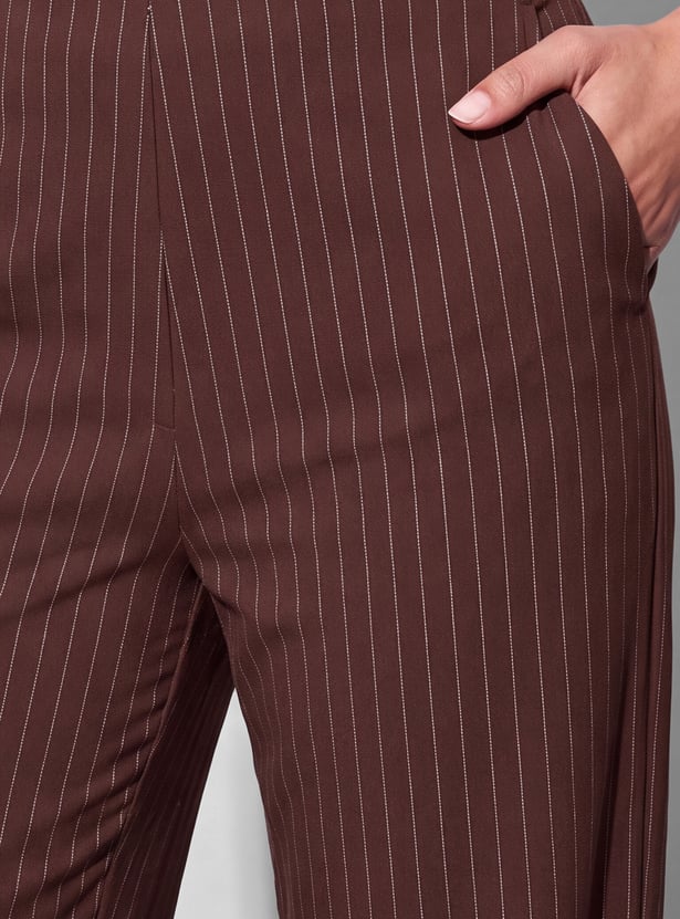 CODE Striped Trousers