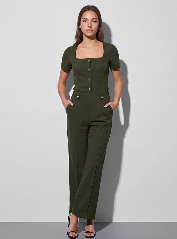 CODE Pleated Front Trousers