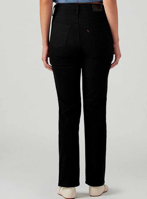LEVI'S Solid Straight Fit Jeans